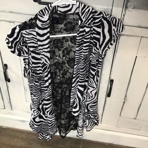 Zebra Cardigan